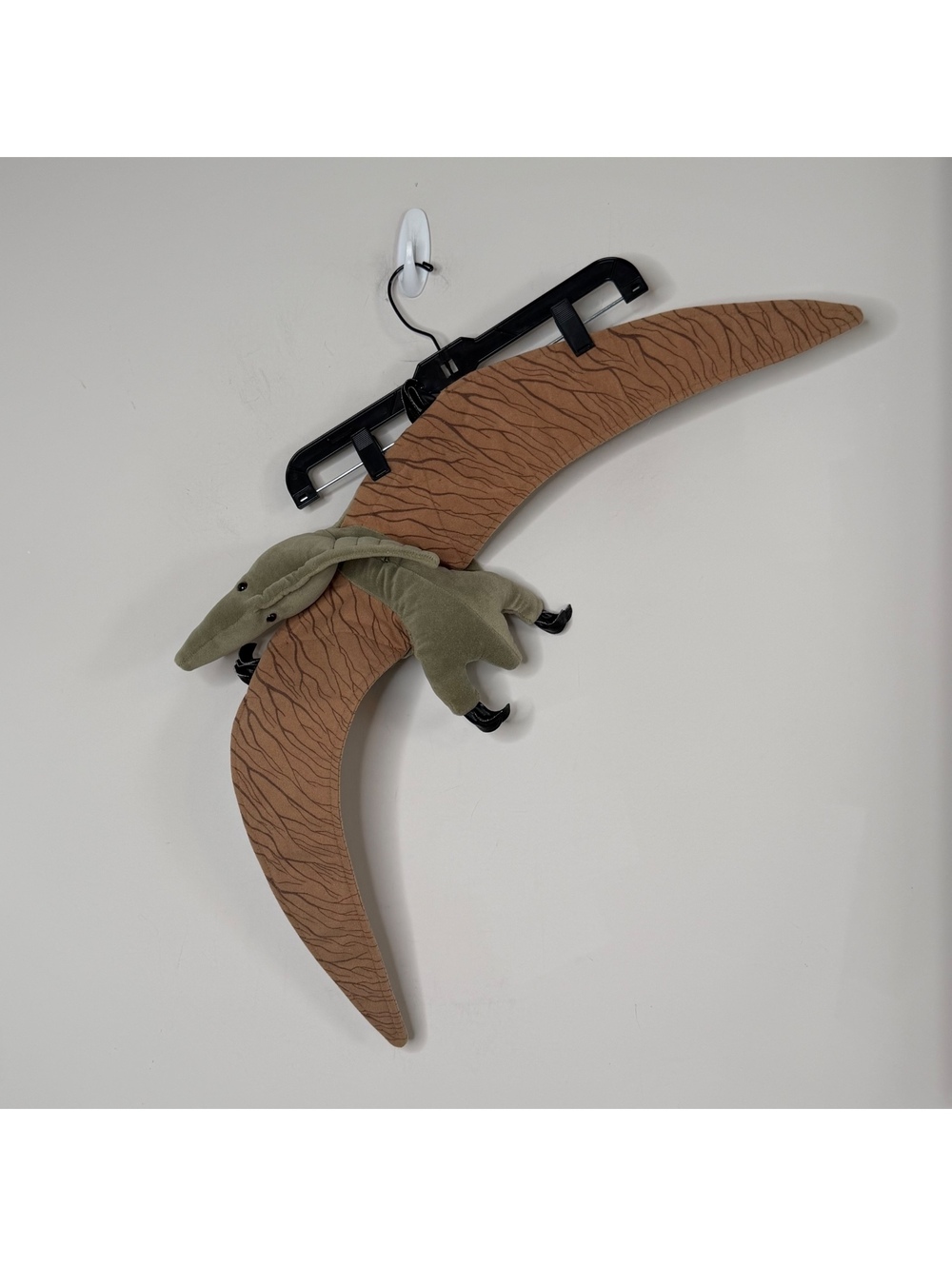 Vintage Folkmanis Folktails Pterodactyl Pteranodon Hand Puppet Flying Dinosaur